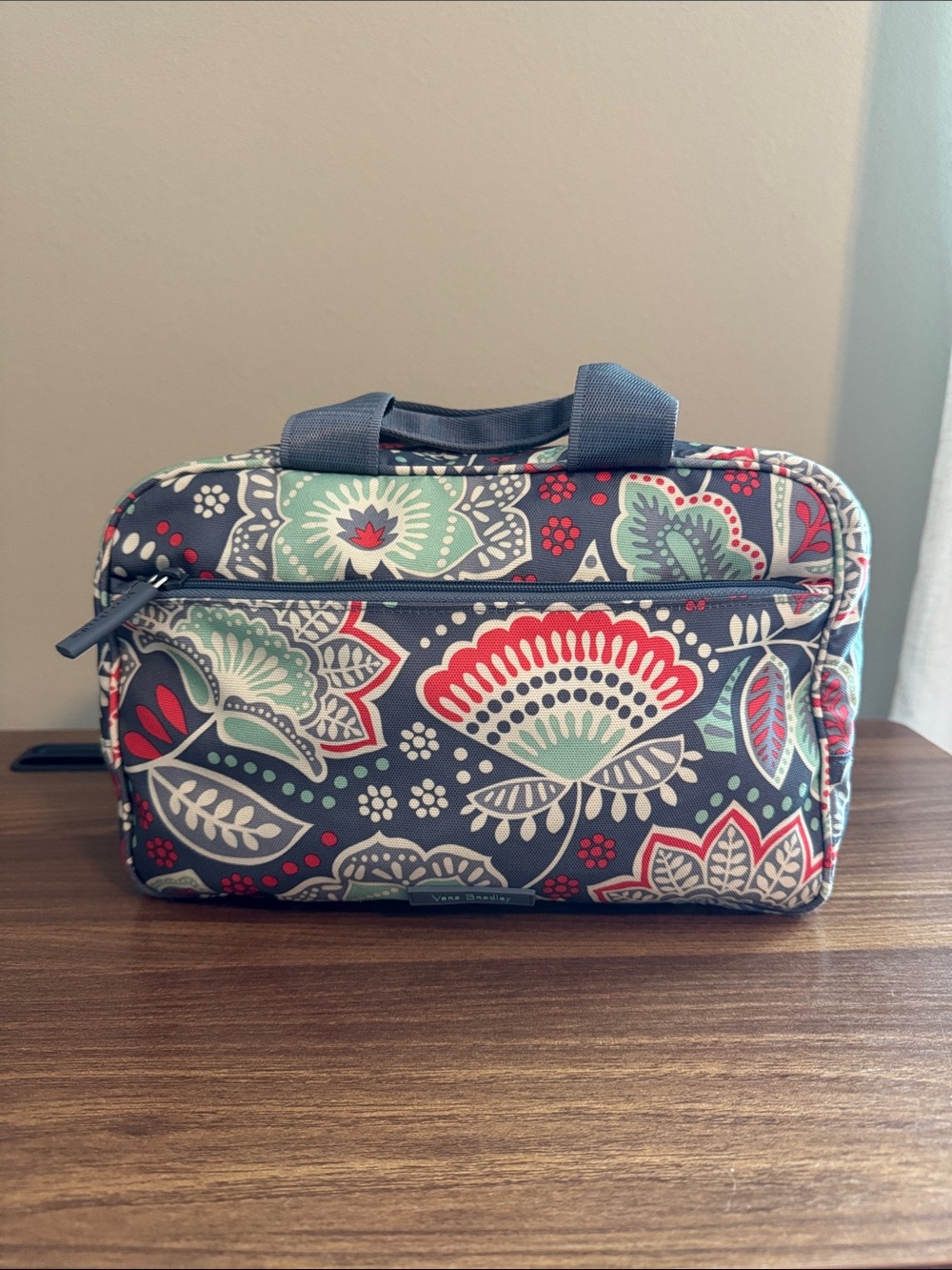 Vera Bradley Nomadic Floral Cosmetic Zippered Bag